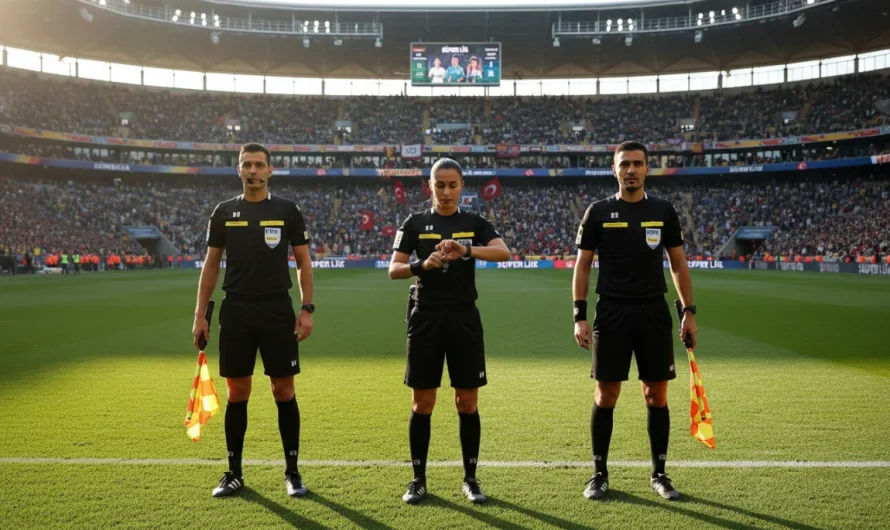 1. Lig’de 29. Haftanın Hakem Kadrosu TFF Tarafından Duyuruldu