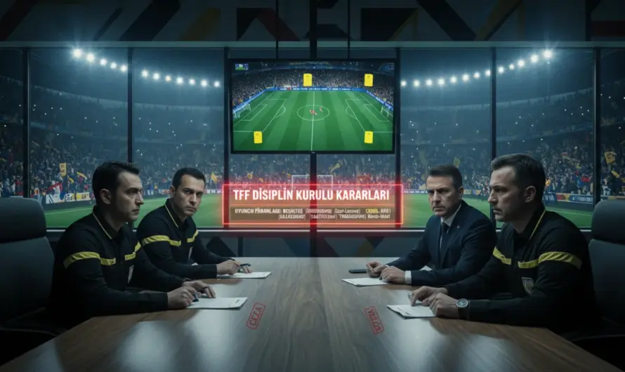 TFF Disiplin Kurulu’ndan Kulüplere Milyonluk Para Cezaları