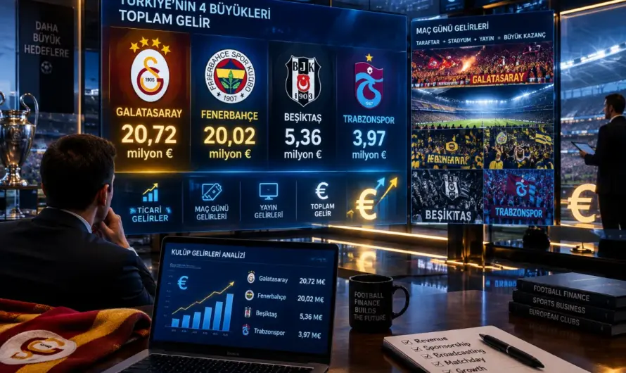 Avrupa Sahasında Finansal Rapor: Türk Kulüpleri Ne Kadar Kazandı?