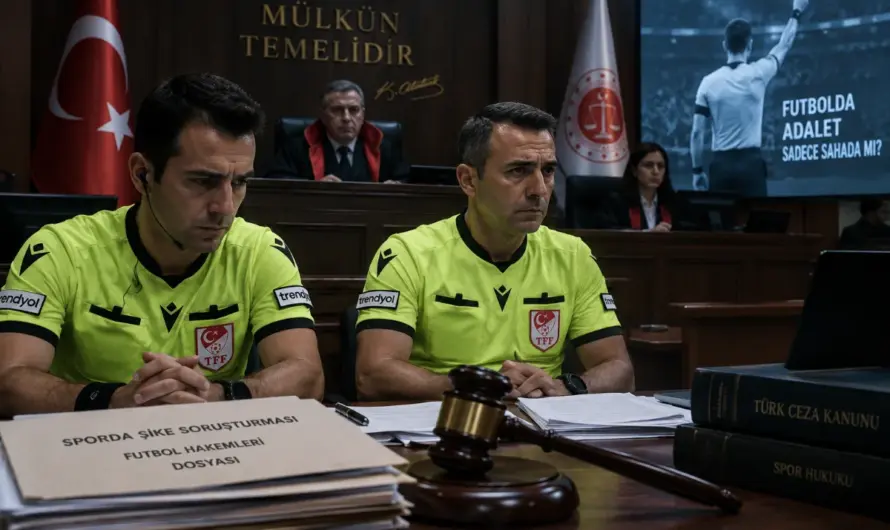 Süper Lig Hakemlerine Yönelik Şike ve Bahis Soruşturmasında Kritik Eşik